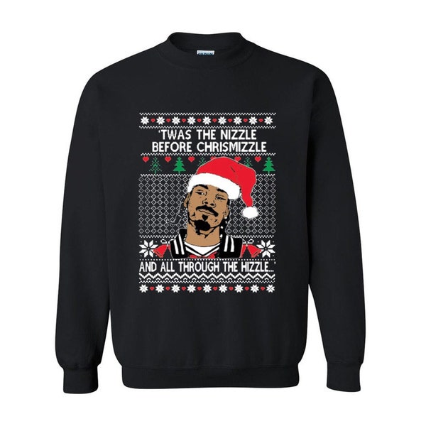 On Sale Today-Snoop Dogg Ugly Christmas Sweater-Funny Ugly Christmas Sweater-Ugly Sweater-Funny Christmas Sweater