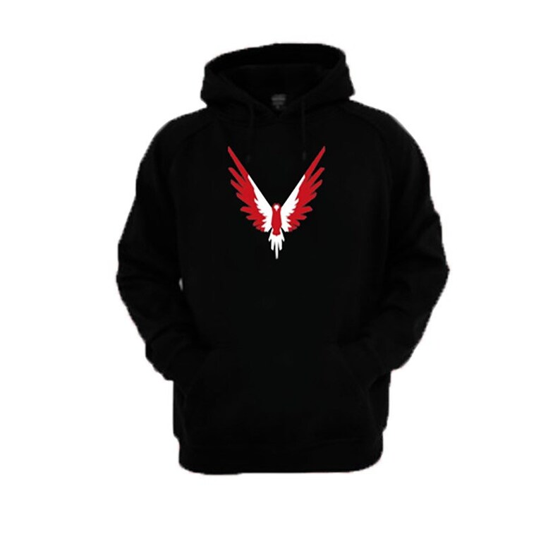 Logan Paul Logang Black /& Red Maverick Hoodie Kids /& Adults Size