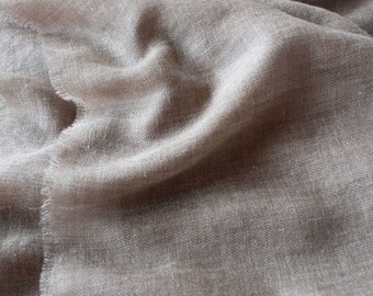 Natural Beige Pure Pashmina/Cashmere Scarf/Shawl, Handwoven on Hand loom in Kashmir, Super Soft, Light Weave