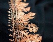 Chinar Tilla Embroidered Fine Wool Shawl Wrap, Directly from Artisans Of Kashmir.