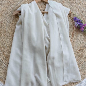 Natural Ivory Pashmina Shahkaar