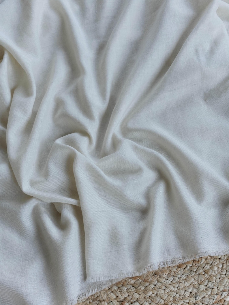 Natural Ivory Pashmina Shahkaar
