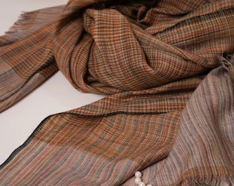 Oversized Featherlight Handwoven Pure Pashmina Shawl