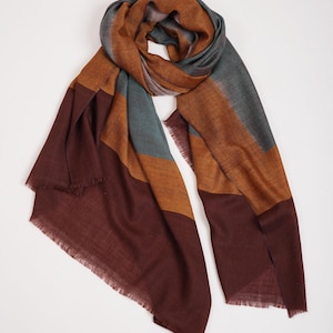 Handwoven Featherlight Pashmina Shawl | Ultra Soft Cashmere Wrap | Breathable Lightweight Scarf | Elegant Accessory | Artisan Made Gift