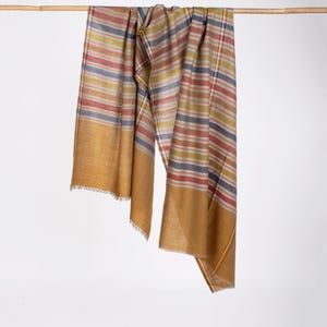 Contemporary Cashmere Scarf | Festival Wear Wool Wrap | Modern Luxury Accessory | Soft Handmade Pashmina | Stylish Sustainable Fashion