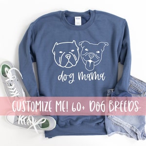 Dog Mom sweatshirt | Dog sweatshirt | Dog mom shirt | Dog Mom gift | Dog mom | Dog Mama | Dog lover gift | Dog Mom Gift | Personalized dog