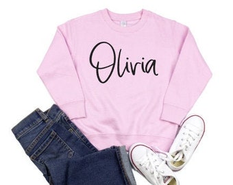 Name sweatshirt | Custom name shirt | Girls sweatshirt | Personalized name sweatshirt | Kids personalized shirt | Girls sweatshirt |