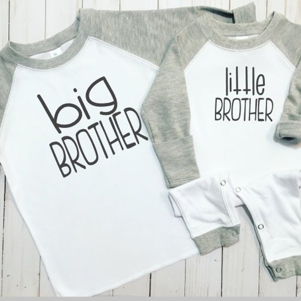 Little Brother | Big Brother | Brothers | Brothers Shirts | Brothers t-shirts | Brother set |