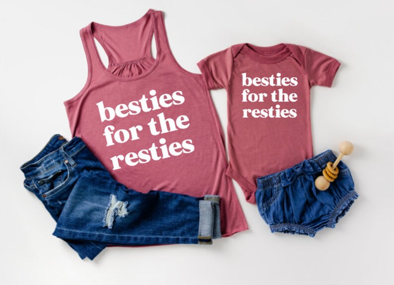 besties mommy and me shirts
