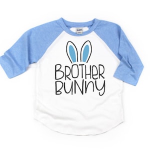 Brother easter shirt brother bunny boy easter shirt  etsy