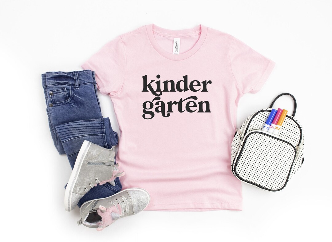 Kindergarten Shirt Girls Kindergarten Shirt Kindergarten Back to School
