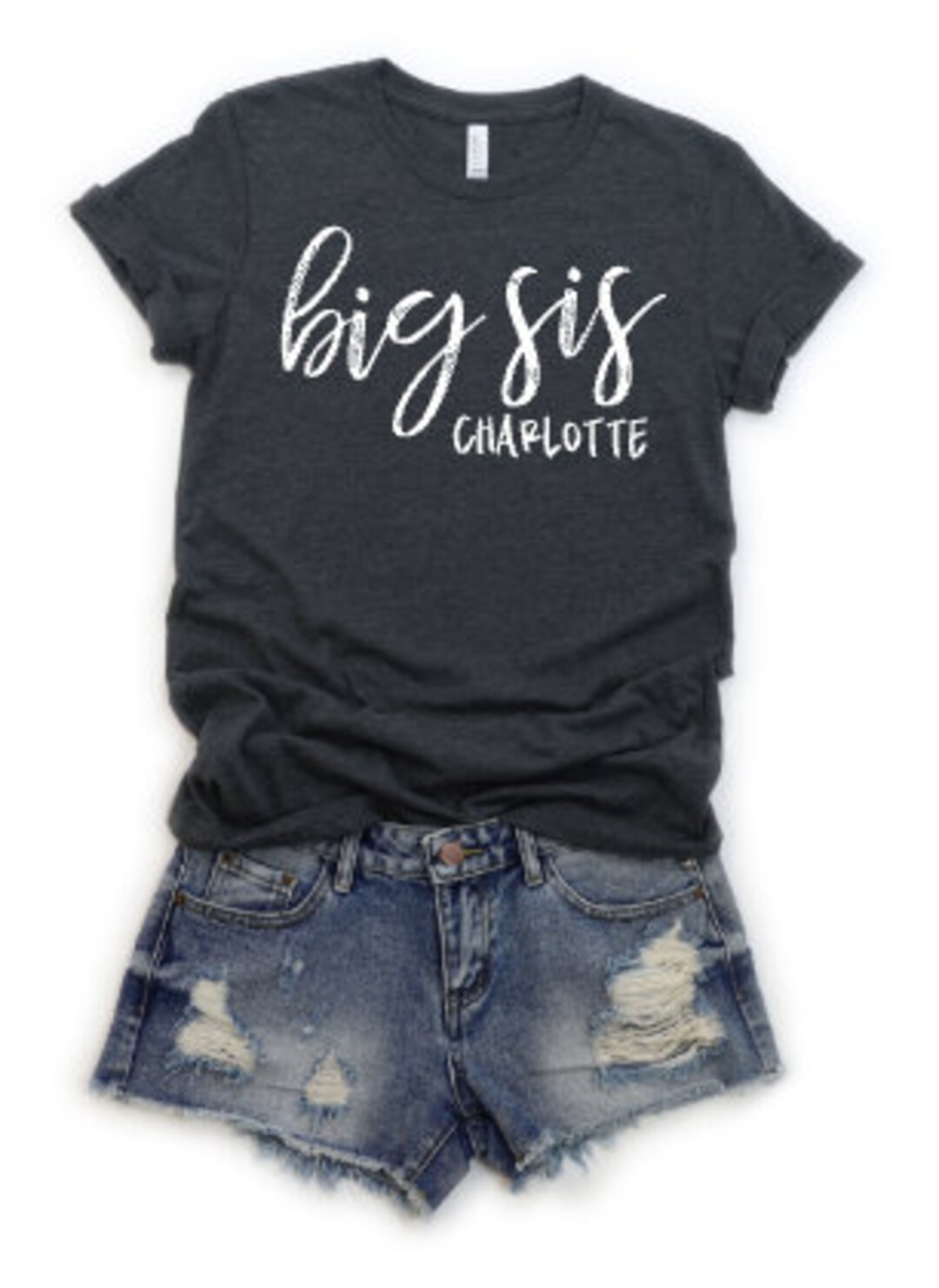 Big Sister Shirt Big Sister T-shirt Promoted to Sister - Etsy