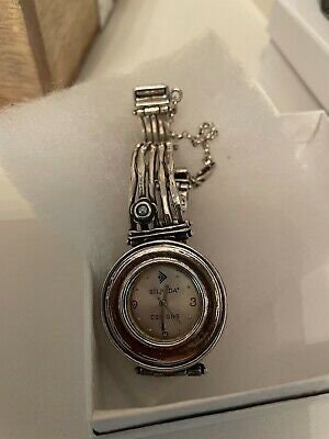 Silpada 925 Sterling Silver Artisan Watch With Filigree and  display picture 2