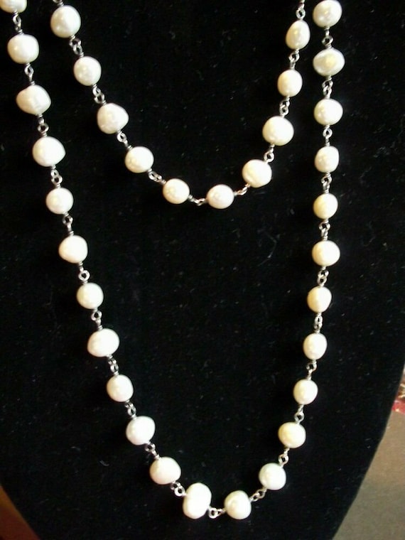 Silpada freshwater pearl necklace sale
