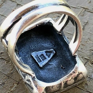 Silpada 'Varied Details' Sterling Silver And Brass Ring - Mixed Metal Stackable Ring