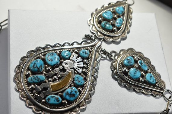 The Best Tommy Moore Vintage Native American Navajo Turquoise Coral Sterling Silver Bracelet The Best Tommy Moore Vintage Native American Navajo Turquoise Coral Sterling Silver Bracelet