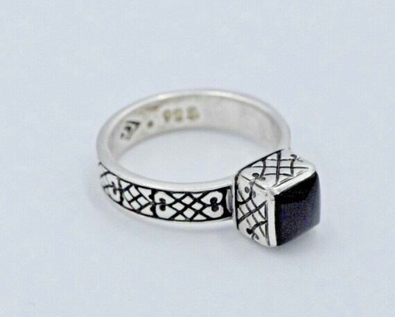silpada black onyx ring