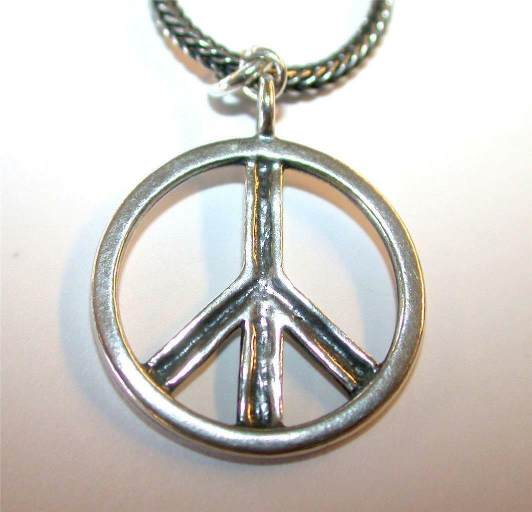 Silpada Sterling Silver Peace Sign 
