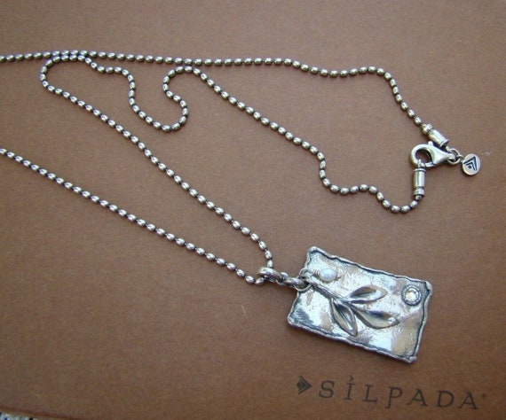 Silpada 925 Sterling Silver Cubic 