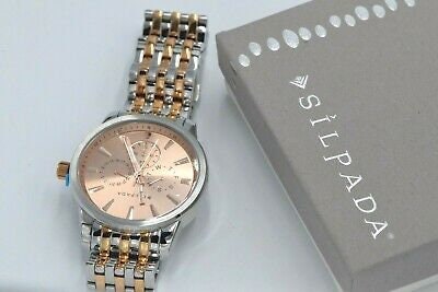 - Brand New Silpada At First Blush Watch Silpada Stainless Steal at First Blush Watch Two Tone - Etsy main image 4
