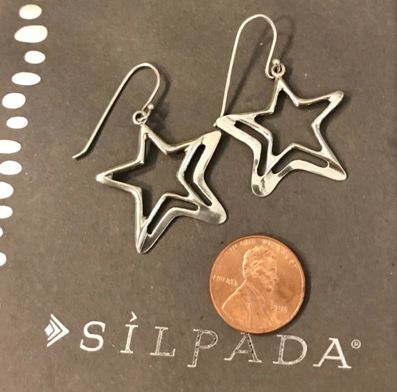 Silpada Sterling Silver Wish Upon A Star Dangle E… - image 3