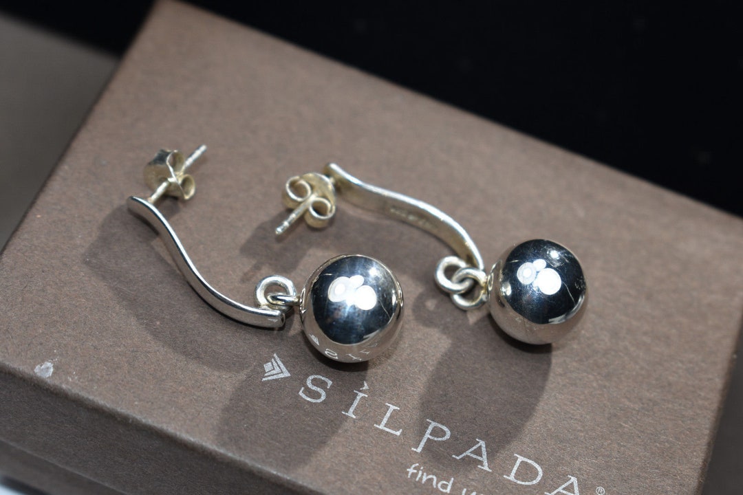 Silpada stud earrings sale