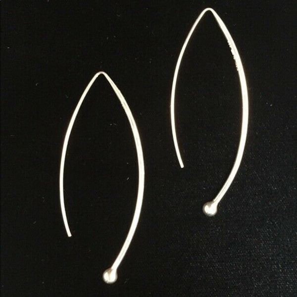 Silpada 925 Sterling Silver BALANCING ACT Threader Long Earrings W1307