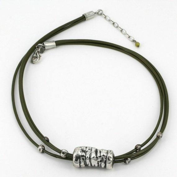 Silpada leather necklace clearance