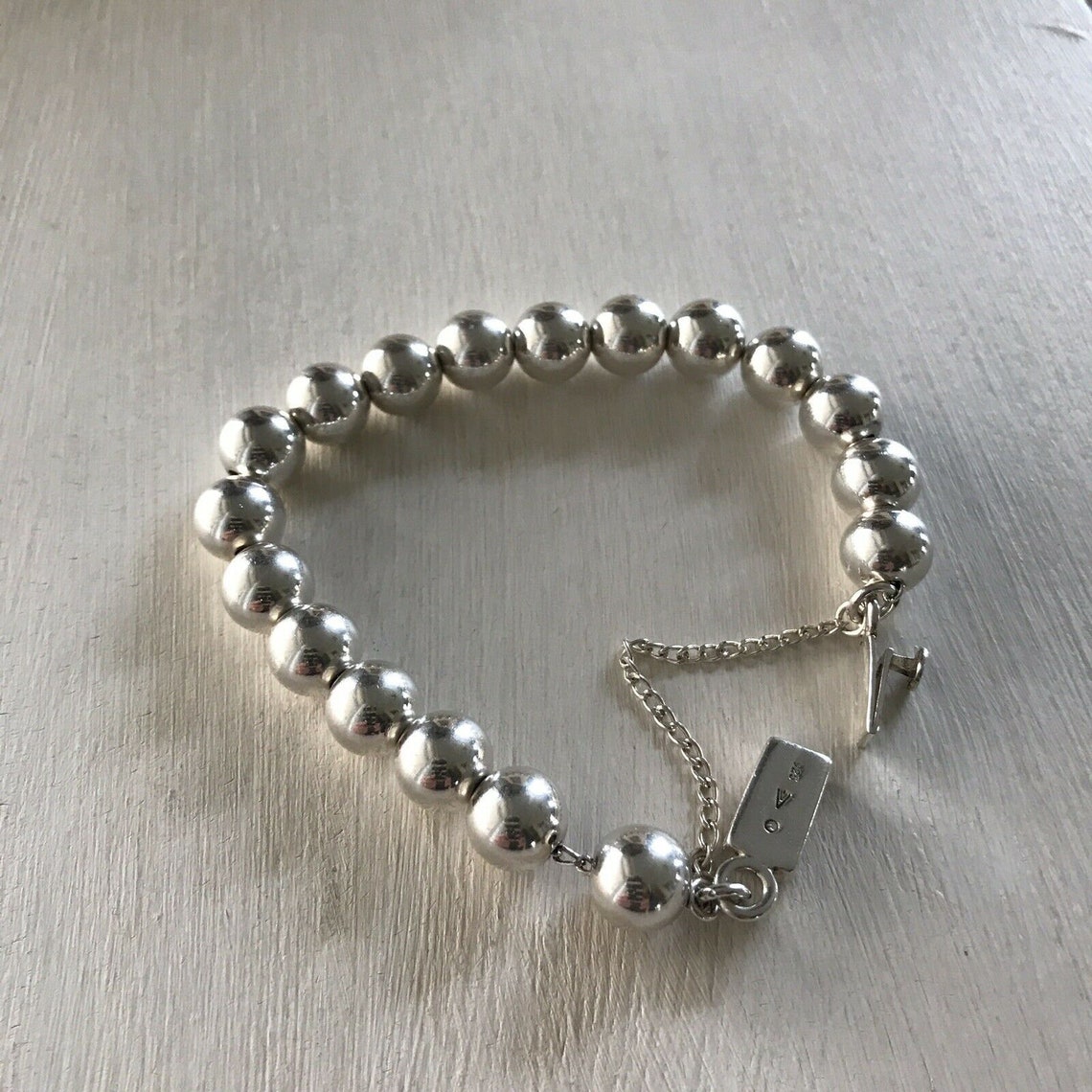 Silpada Sterling Silver Bead Bracelet 10mm Ball Bead Bracelet | Etsy