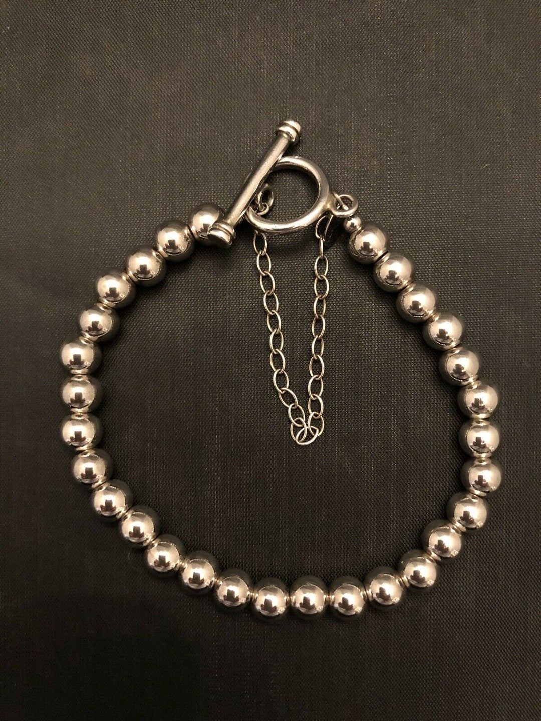 【2plan】23FW★ [MADE] 025 Wave ball toggle bracelet 2plan】23FW☆ [MADE] 025 Wave ball toggle bracelet Silver