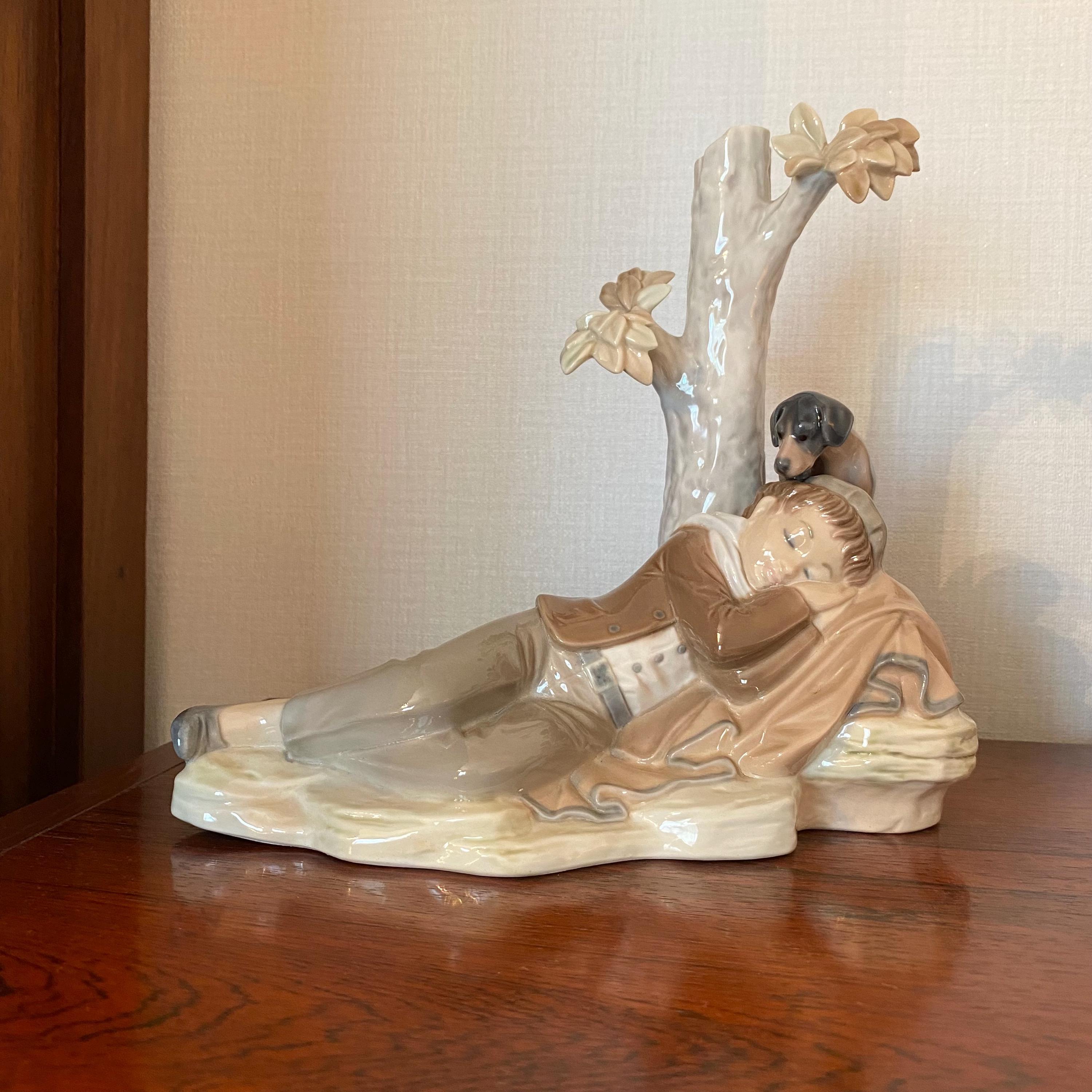 LLADRO リヤドロ 5221「甘い花の香り」 フィギュリン 置物 陶器