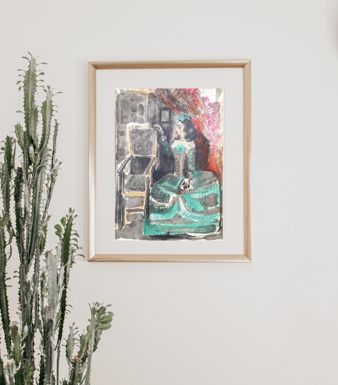 パブロ・ピカソ オリジナル リトグラフ 1961年 - 限定版 150 - Les