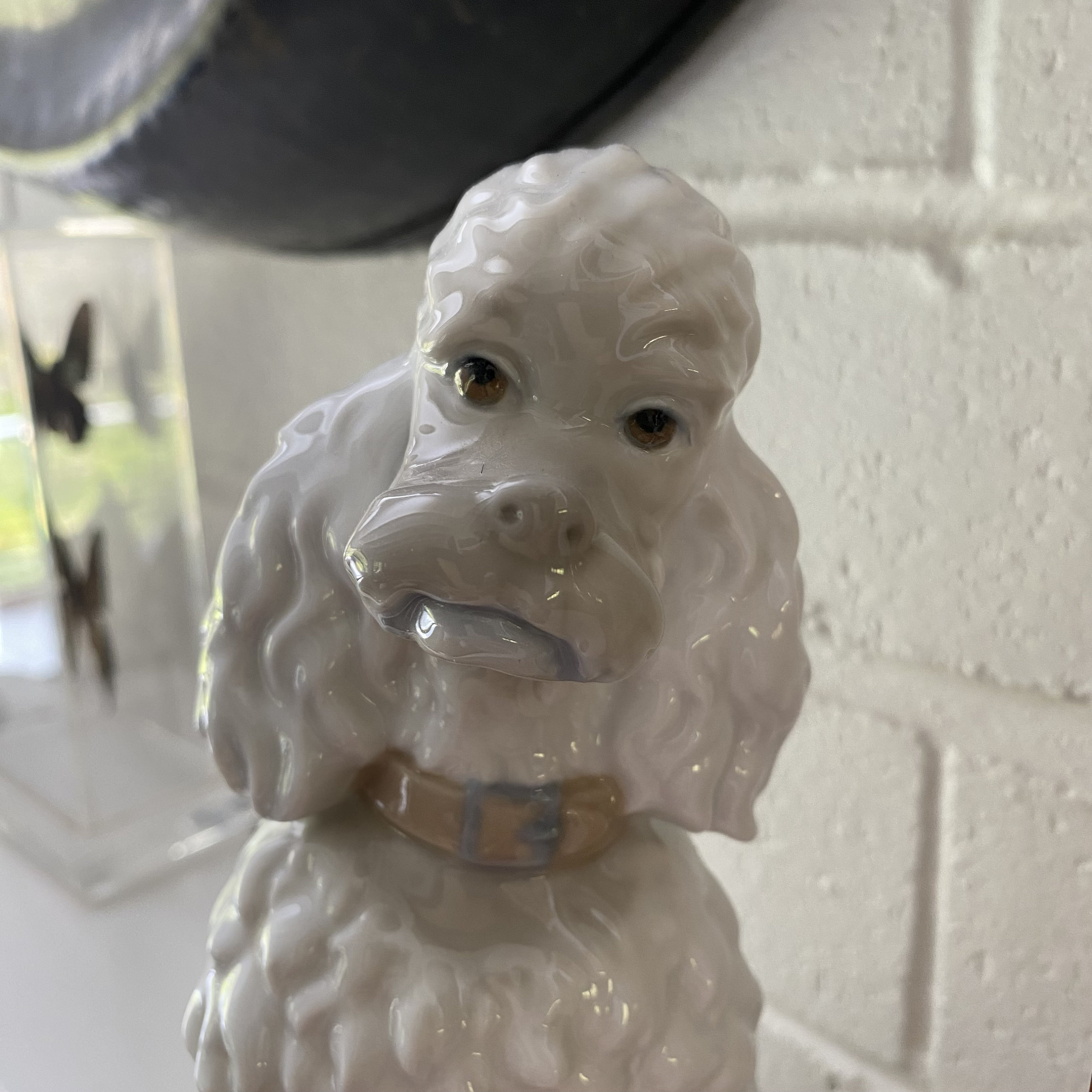 325.13 Very Rare Lladro Figurine - 1960s Porcelain Lladro Poodle