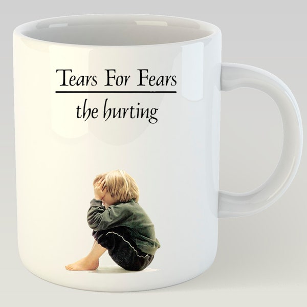 Tears For Fears The Hurting 11oz Coffee Mug Smiths The Cult Bauhaus Duran Duran Post Punk New Order Morrissey New Wave 80's Depeche Mode Yaz