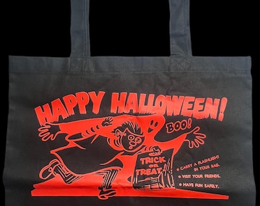Misfits Happy Halloween Black Tote Bag Danzig Jerry Only Samhain