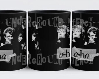 A-ha The Sun Always Shines On T.V. 11oz Black Coffee Mug