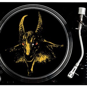 Bathory Slipmat Discharge Svart Framtid Venom Mayhem Darkthrone Anti Cimex Motorhead Turntable Custom