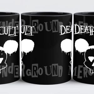 Death Cult 11oz Black Coffee Mug