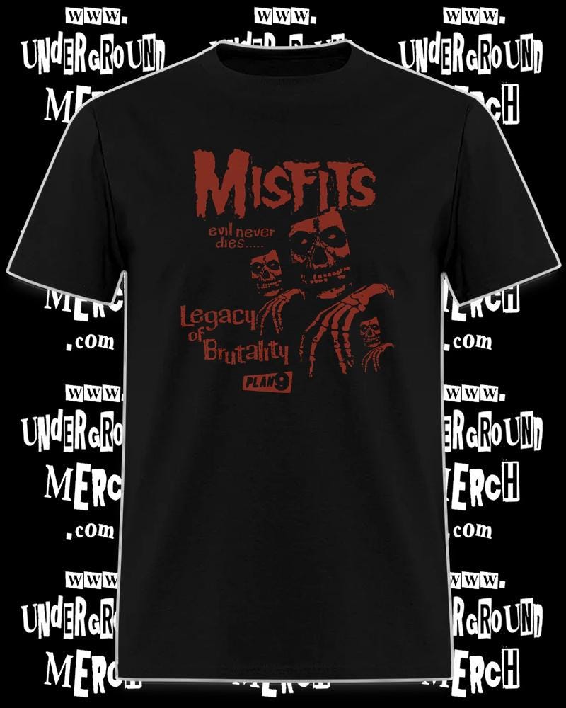 Misfits Legacy of Brutality Shirt - Etsy