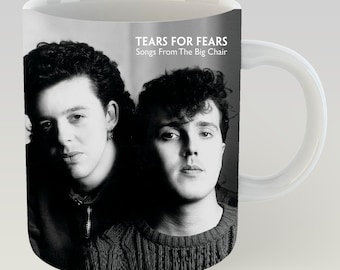 Tears For Fears Songs from the Big Chair 11 Unzen Kaffeebecher Smiths Bauhaus Duran Duran Post Punk New Order Morrissey New Wave 80er Jahre Depeche Mode