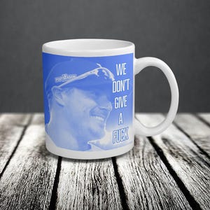 Taza de café de una sola cara de 11 oz con la entrevista en vivo de Kike Hernández de los Dodgers de Los Ángeles, Serie Mundial de la NLD, Mookie Betts, Shohei Ohtani, Clayton Kershaw