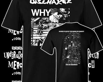 Discharge Why (w/ Back Print) Shirt