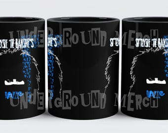 Siouxsie & the Banshees Dazzle 11oz Black Coffee Mug