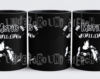 Misfits Evilive Glenn 11oz Black Coffee Mug