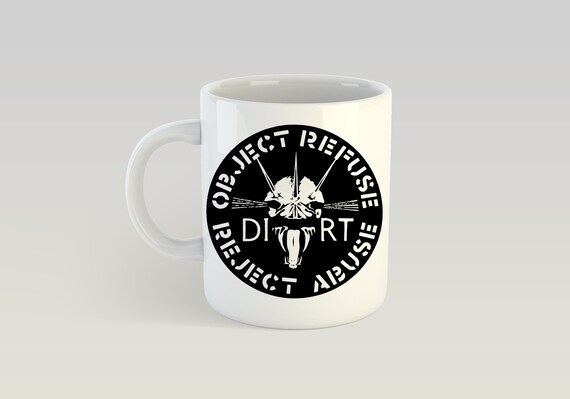 Dirt 11oz Coffee Mug Anarcho Punk Crust Crass Conflict Etsy