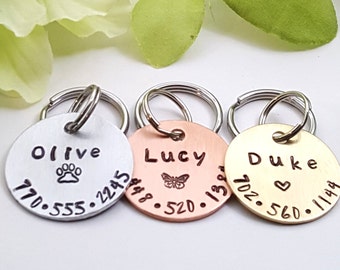 pet id tag etsy