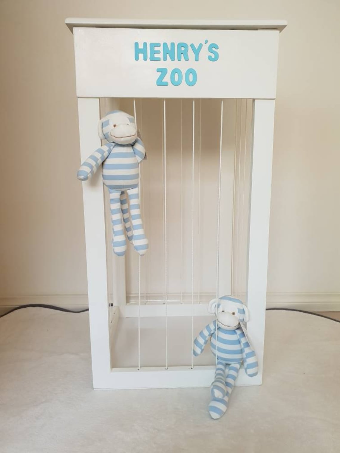 Stuffed Animal Zoo Toy Storage Zoo Animal Cage Timber Toy Etsy Australia
