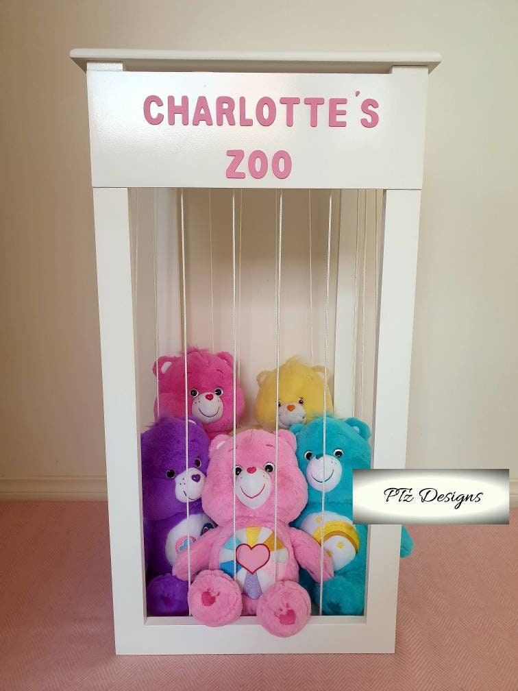 2', 32, 3', 4' Stuffed Animal Zoo, Wood Animal Holder, Storage, Stuffed  Animal Organizer, Kids Gifts, Ball Storage, Birthday Gift 