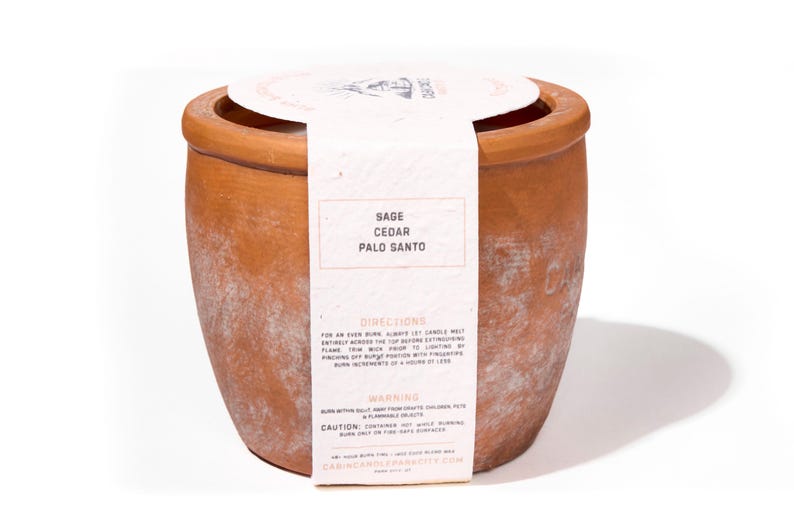 Cabincandleparkcity Plant Pot Scented Candle - Thumbnail 5