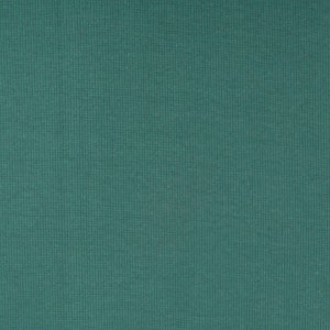 Knitted tube cuff fabric coarse fir green 27 cm width